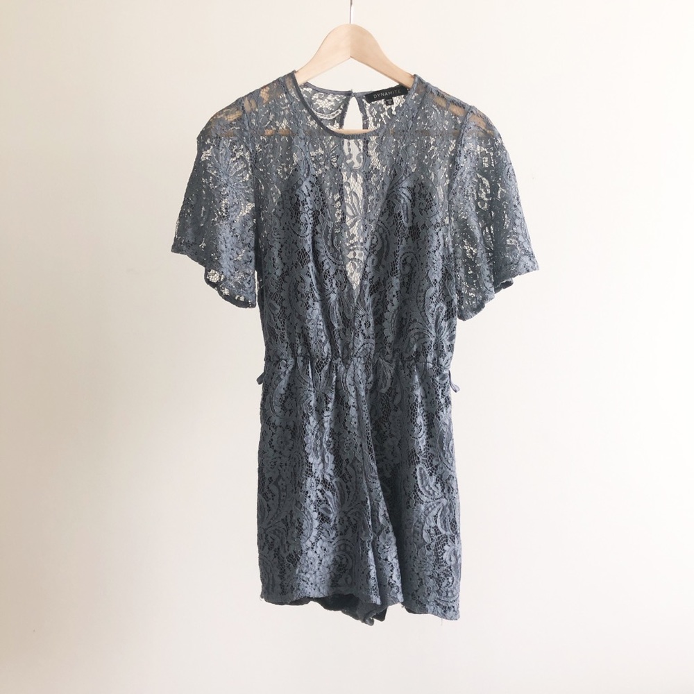 Dynamite Lace Romper